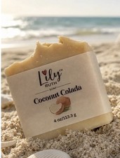 Coconut Colada Tallow Soap Handmade Cold Process Soap