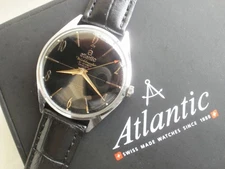 Atlantic Worldmaster original 6300 new old stock swiss men's vintage watch