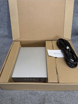 MS130-12X-HW Cisco Meraki Cloud Managed Ethernet Switch NEW UNCLAIMED