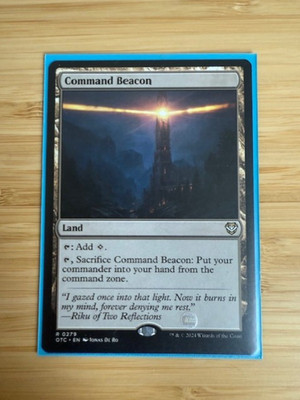 MTG: Command Beacon Commander: Outlaws of Thunder Junction Regular NM