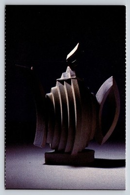 Teapot by Richard Montgomery Piedmont Craftsmen Vintage Postcard