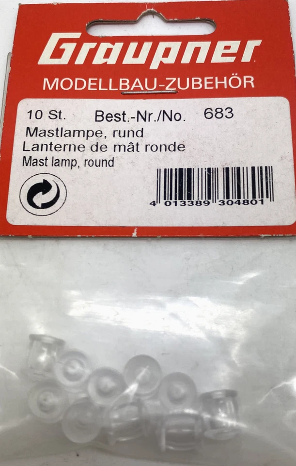 Lanterne de mât ronde 683 Graupner - Photo 1/1