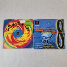 PS1 Interactive CD Sampler Pack Volume Vol. 8 and 3 Lot Sony PlayStation 1 Demo