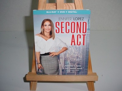 Second Act (Blu-ray, 2018) DVD and Digital