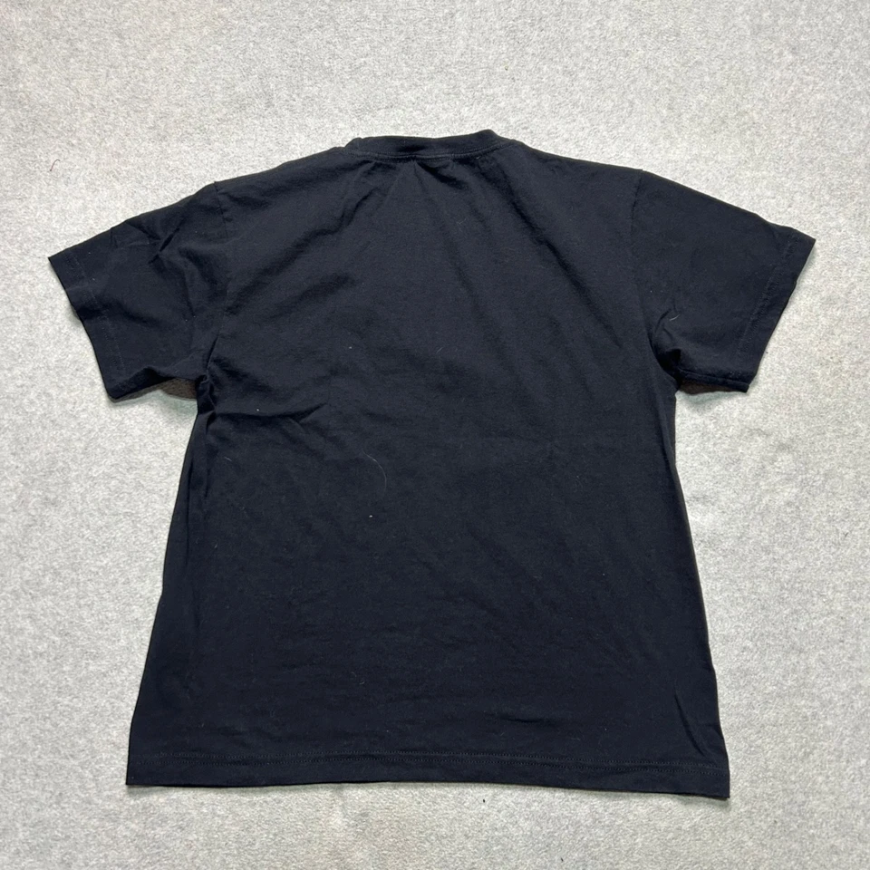 Camisa NFL Las Vegas Raiders juvenil grande 14/16 preta manga curta futebol - Imagem 3 de 4