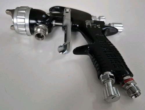 Devilbiss GTI PRO LITE 1.8 Suction spraygun T2 Aircap + Suction Pot Spray Gun - Imagen 4 de 15