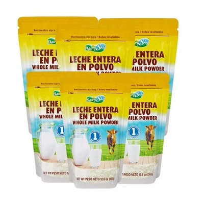Whole Milk Powder DairySky Premium Grade Dry Milk Powder, Non-GMO 12.6 oz 6 Pack