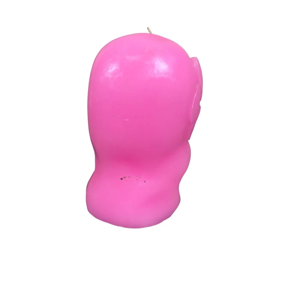 Vela Cabeza Dama Rosa Mujer Hawaiana Busto Tiki Tropical Molde Marwal Sin Usar De Colección Foto 4 de 4