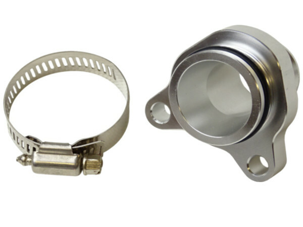 Kühlwasserflansch Adapter Aluminium Für BMW 1er 3er Z4 - Inklusive Schelle & O-Ring