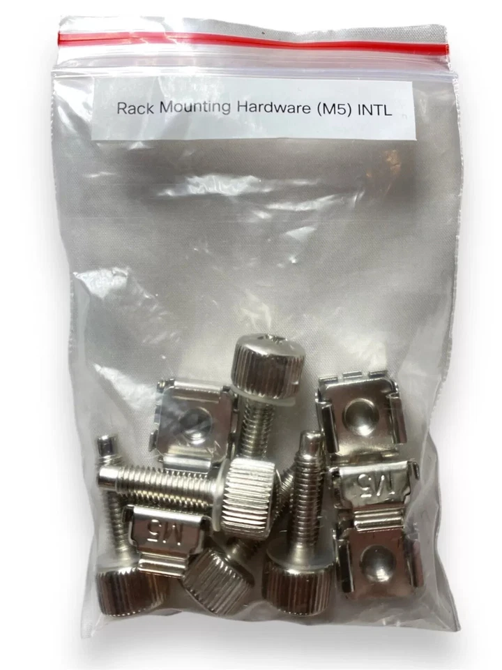CISCO MERAKI RACK MOUNTING HARDWARE SCREW KIT - M5 - M6 - 12/24 - WASHERS *NEW* - Image 3 of 4