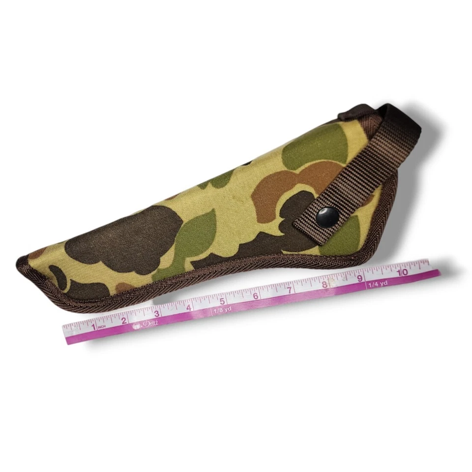 Smith And Wesson Camo Holster, Size 7 Cordura Nylon, Button Strap, Left Hand NEW - Image 4 of 4