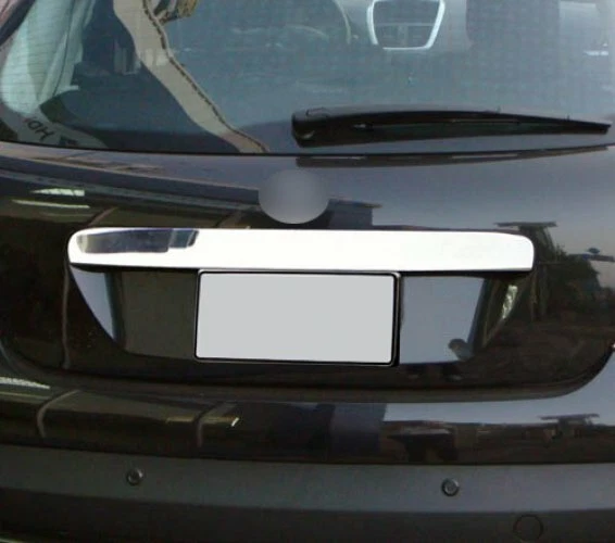 Tapa maletero cromada moldura manija moldura moldura para Peugeot 207 2007-2014 Foto 2 de 3