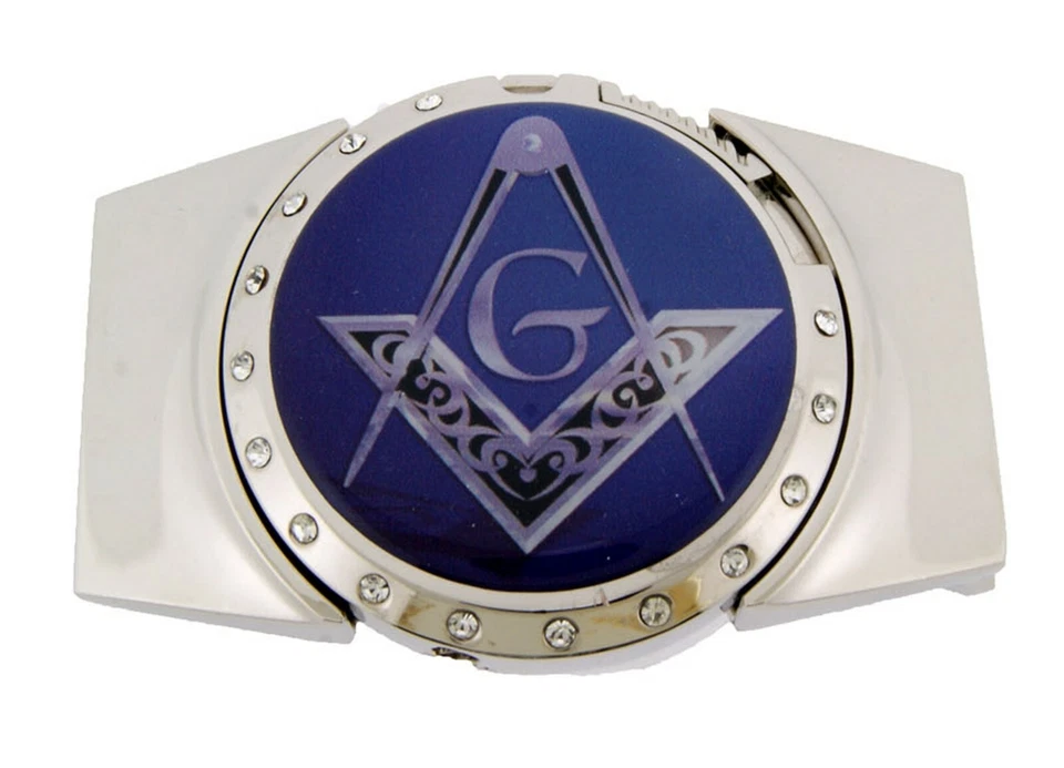 Mason Masonic Fraternal Compass Masonry Freemasonry Master Belt Buckle New Men  - Image 2 of 4