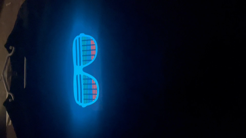 LED T-Shirts (S) - Video 1 von 1