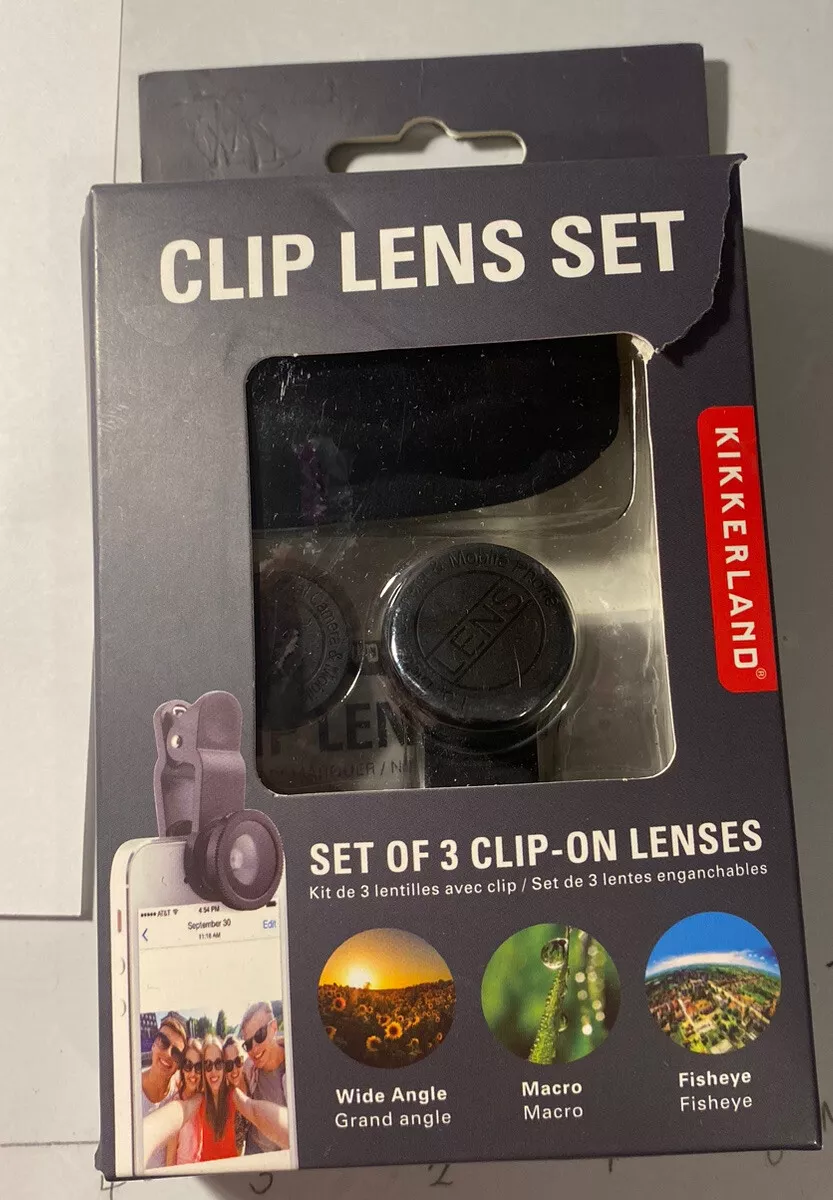 kikkerland phone lens kit