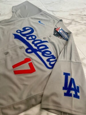 Shohei Ohtani Los Angeles Dodgers #17 Adult M L XL 2XL White Blue