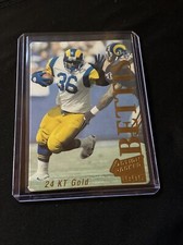 1995 Action Packed 24 KT Gold Jerome Bettis #14G HOF