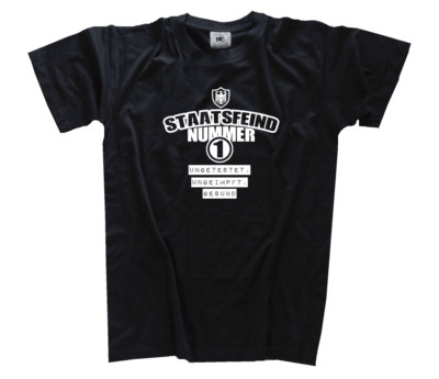 Staatsfeind Nummer 1- ungetestet, ungeimpft, ges Corona Regime Plandemie T-Shirt