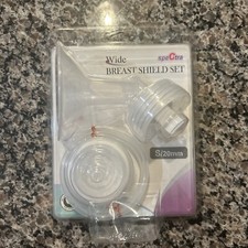 Spectra Baby Breast Flange Set Wide Neck Breast Shield Set Size S/20mm