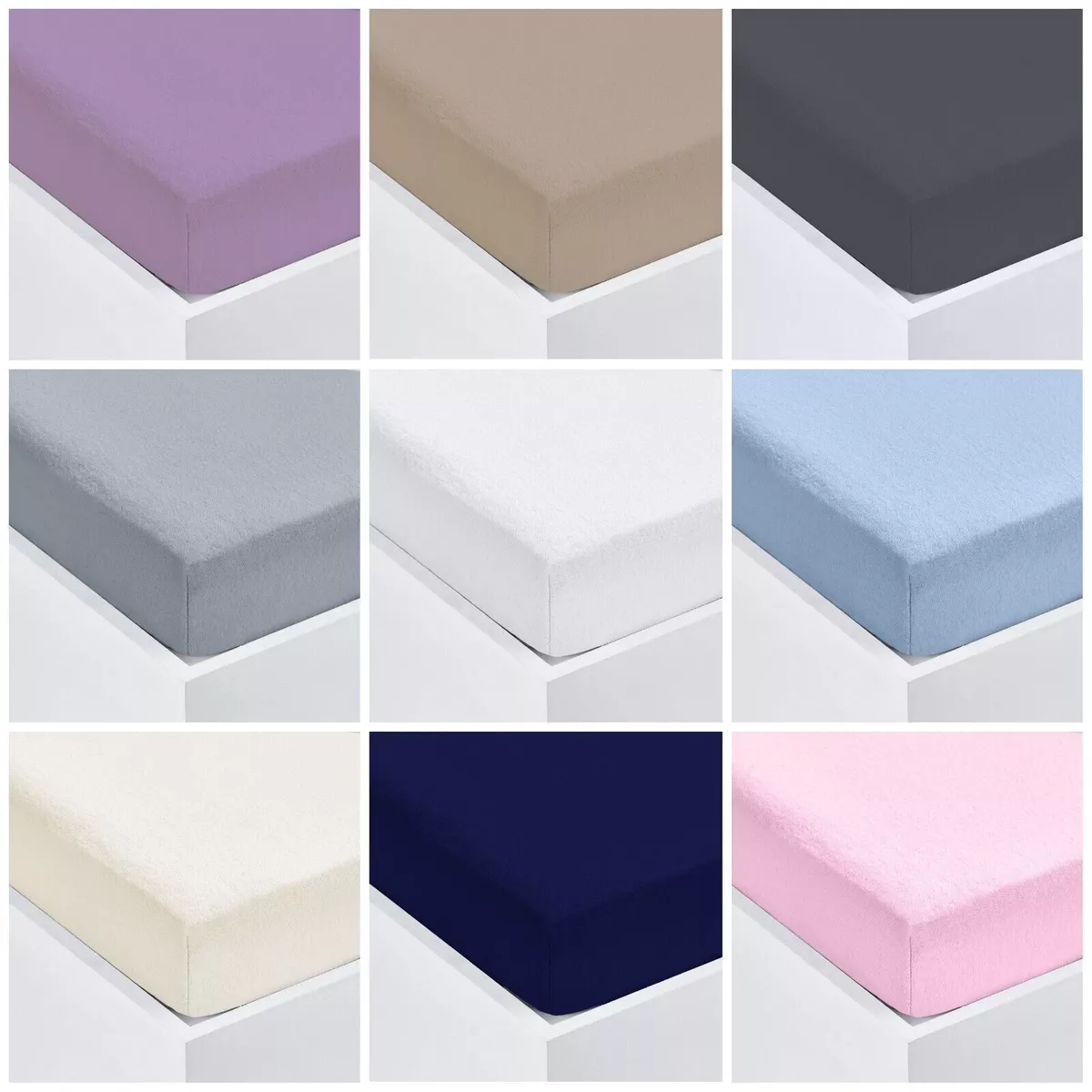 Terry towelling sheets new arrivals
