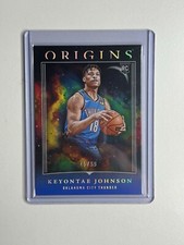 2023-24 Panini Origins Keyontae Johnson Rookie Blue 45/99 #83 Thunder