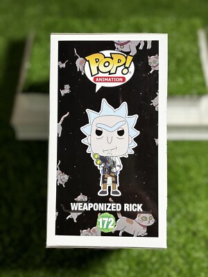 Funko Pop! Vinyl: Rick and Morty - Rick Sanchez (Weaponized) #172