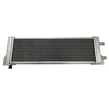 Car Aluminum Radiator 3 Row Air to Water Intercooler Liquid Heat Exchanger