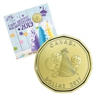 CANADA  2019 HAPPY BIRTHDAY  GIFT 5 COIN SET BALLOONS SPECIAL LOONIE