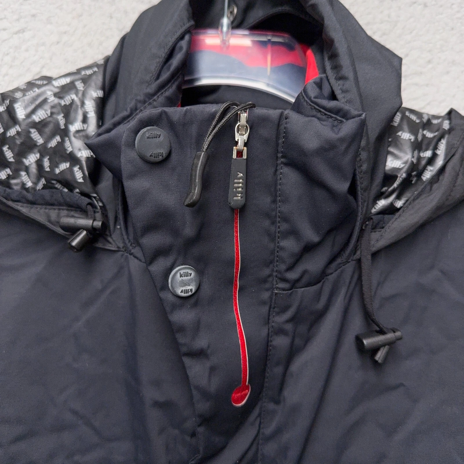 killy smart system full zip hood ski snowboard jacket