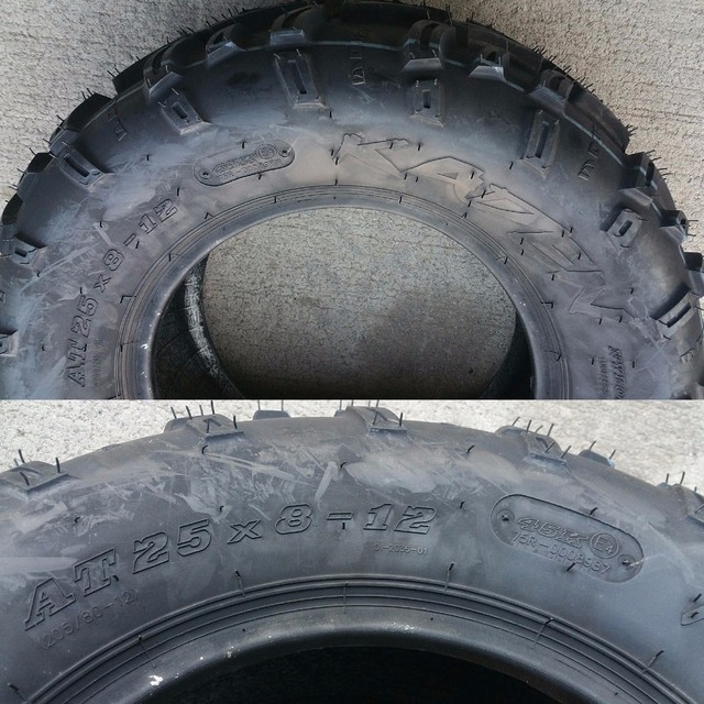 Duro 31203612258C DI2036 Kaden Front Tire, 25x8x12 for sale