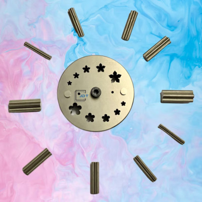 Disc Cutter 2 Different Shapes|Set of 10 Punches|5 Petal Flower Shape|6 to 16mm|