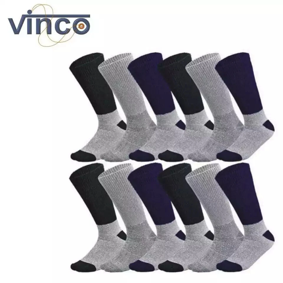 Wholesale Bulk Diabetic Thermal Crew Socks Thick Warm Winter Non-Binding Loose
Opens in a new window