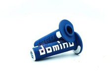 Domino A360 Offroad Blue & White Grips to fit Laverda Bikes