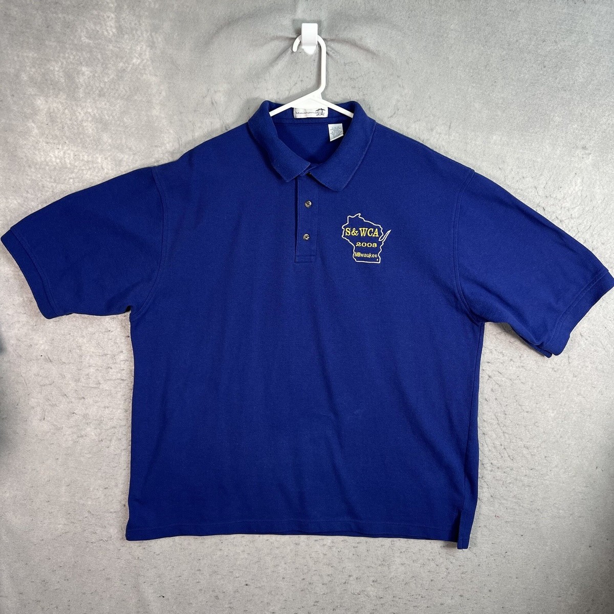 Vintage Y2K Smith & Wesson Collectors Association Polo Shirt
