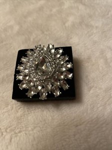 Paparazzi Silver Clear Stone Ring