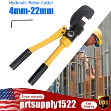 13 Ton Hydraulic Cutter Steel Cutting Tool 4-22mm Rebar Hydraulic Bolt Cutter
