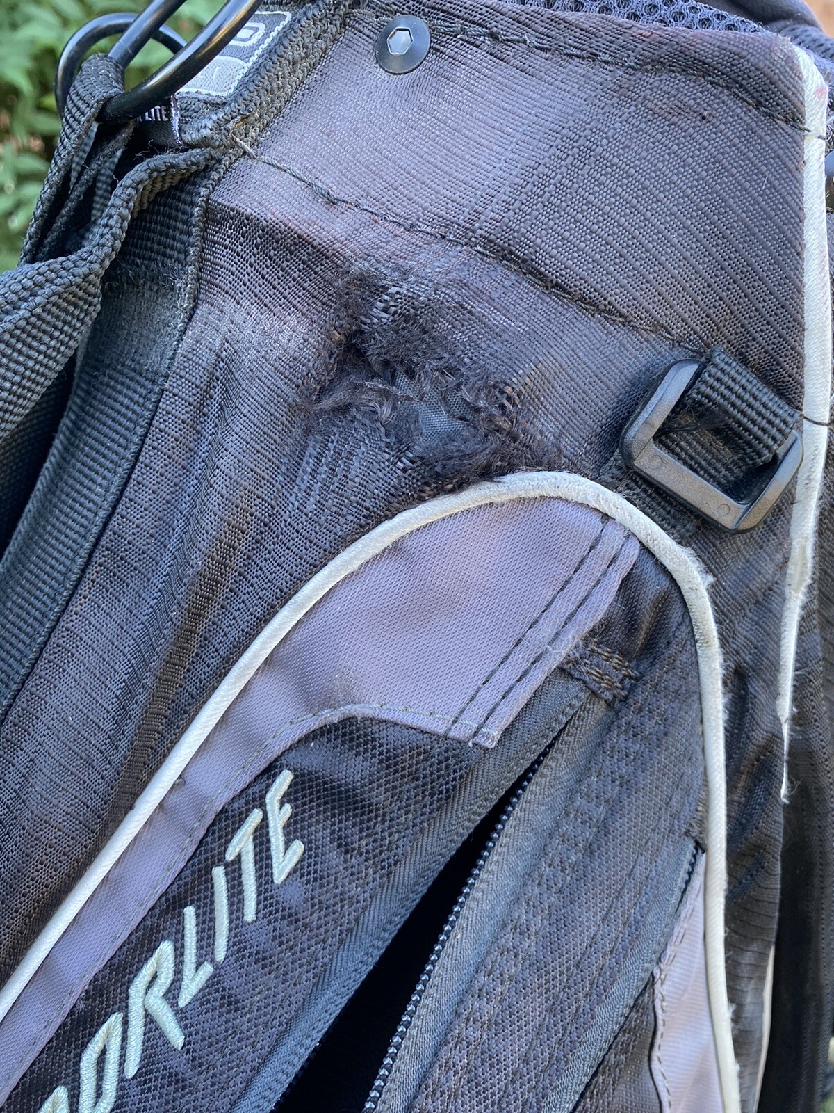 Ogio Woode Golf Stand Bag 8 Way Vapor Lite Carry Straps w/ Raincover