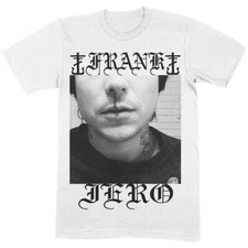 Frank Iero Nose Bleed T-Shirt White New
