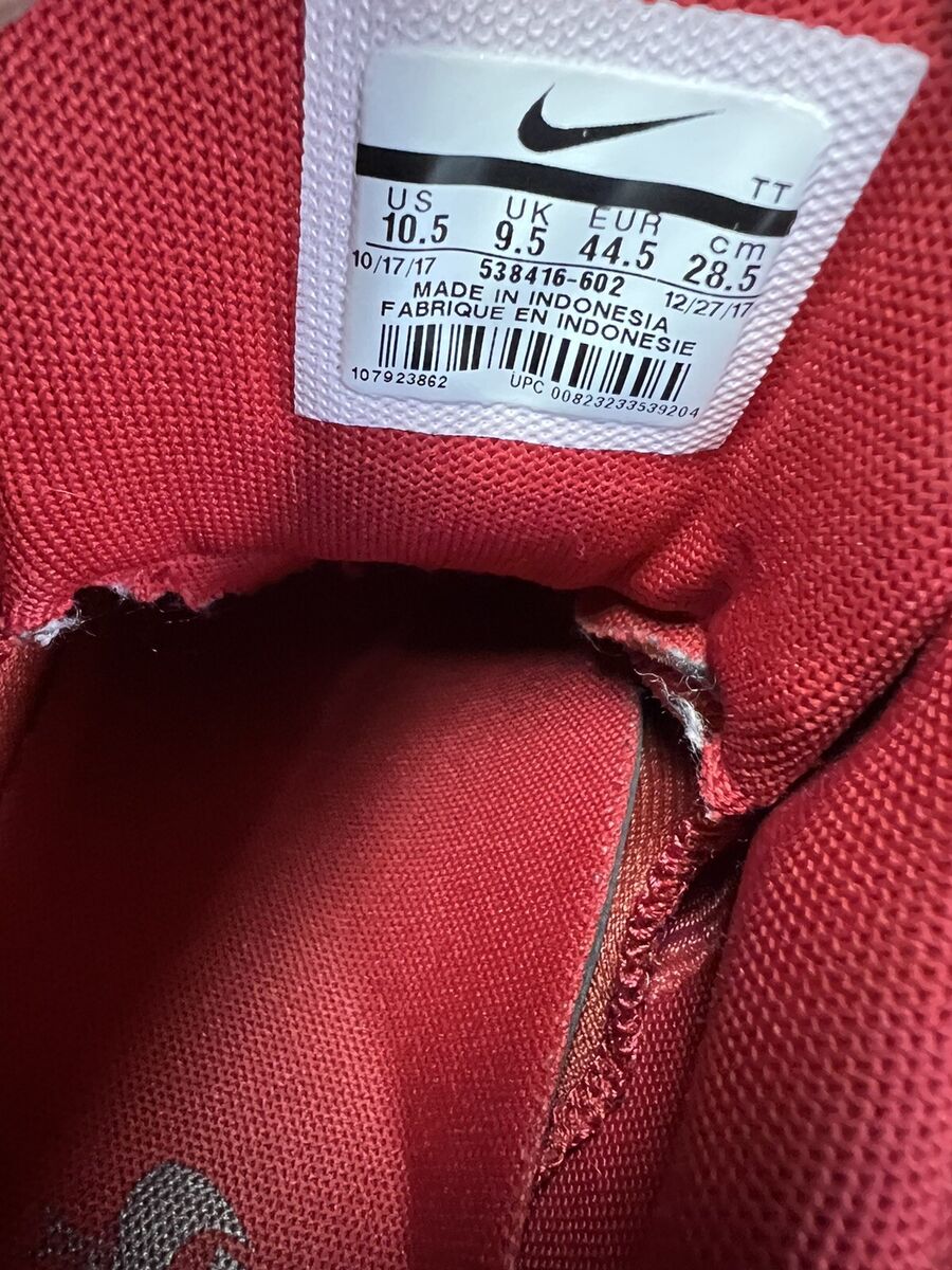 RARE🔥 Sz 10.5 - Nike Air Max 95 Premium Gym Red GUM Shoes RARE🔥 Sz 10.5 - Nike Air Max 95 Premium Gym Red GUM Shoes