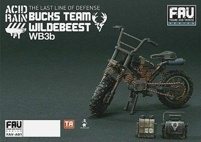 NEW Acid Rain World Toys Alliance FAV-A01 Bucks Team Wildebeest WB3b