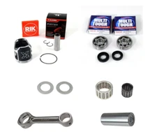 Connecting Rod Crankshaft Main Bearing Oil Seal Piston Kit for YZ125 2005-2020
