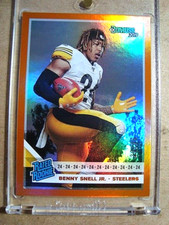 2019 Benny Snell Jr. Panini Donruss Rated Rookie Orange Numbers RC /26 MINT 🔥🔥