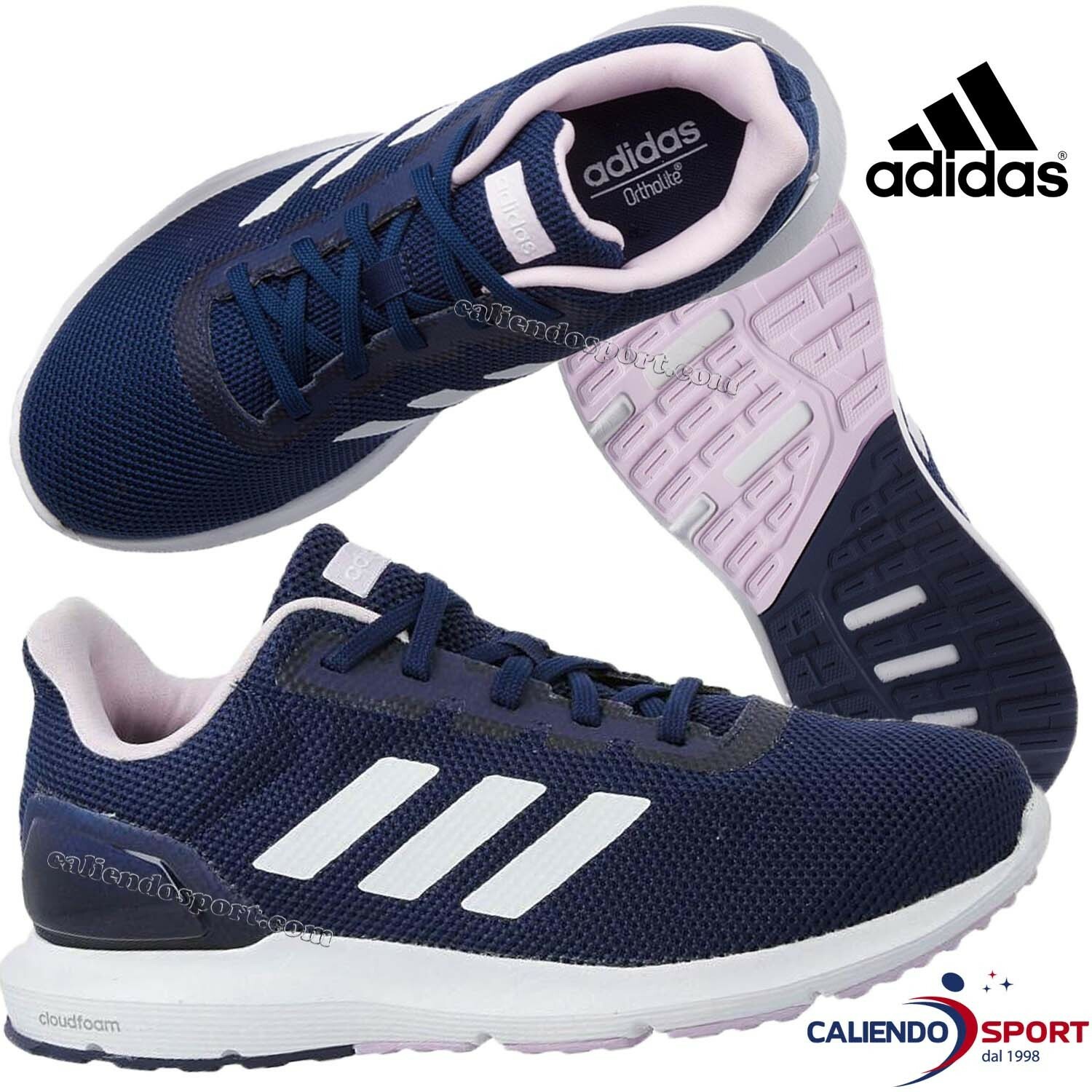 adidas cloudfoam blau damen