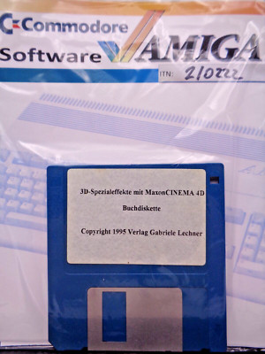 COMMODORE AMIGA -- 3D-SPEZIALEFFEKTE MIT MAXON CINEMA 4D BUCHDISKETTE (LECHNER)