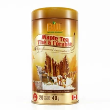 Bill Natural Sources Maple Tea Hydration Boost Immunity Tin 20 Teabags NEW