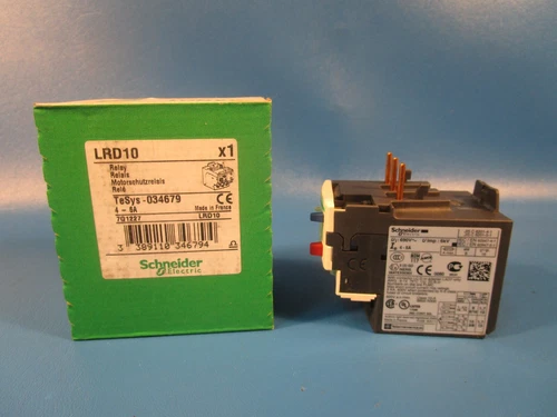 Schneider Electric LRD10 Tesys Deca Thermal Overload Relay, 034679, 4 - 6A