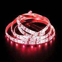 5M (500Cm) Led Streifen Band Leiste 12V Rot IP65 300Leds 60Led/M SMD3528