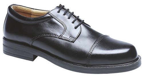 Mens Wide Fitting Shoes EE Black Leather Oxford Smart 6 - 14 | eBay