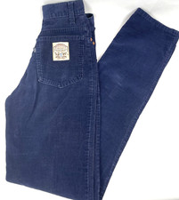 Vintage 1970s Women Size 3 Levi Jeans High Waisted Corduroy Pants Straight Leg
