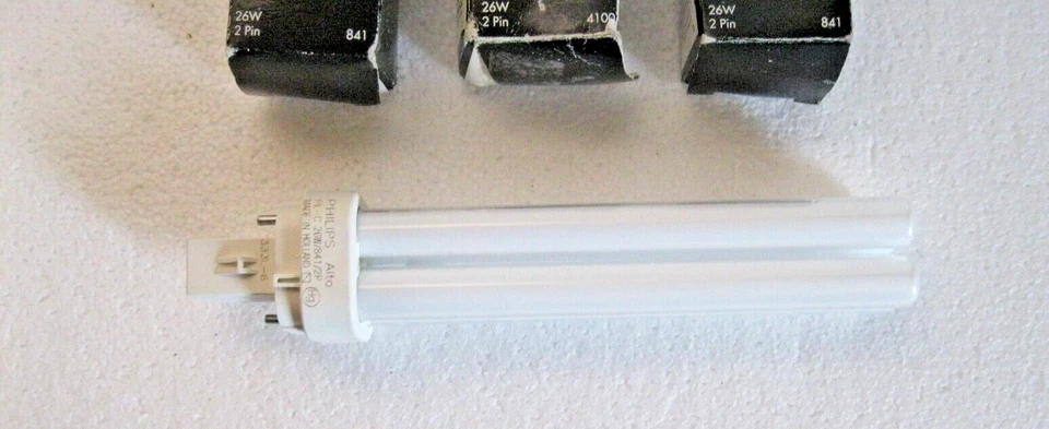 Philips PL-C 26W/841/2P 26W 2 Pin G24d-3 CFL Bulb Double Tube Fluorescent Lamp - Image 2 of 4
